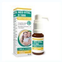 NEO-VITAL witamina  D3 1000 krople 10 ml