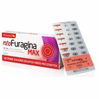 NeoFuragina Max, tabletki, 25 szt.