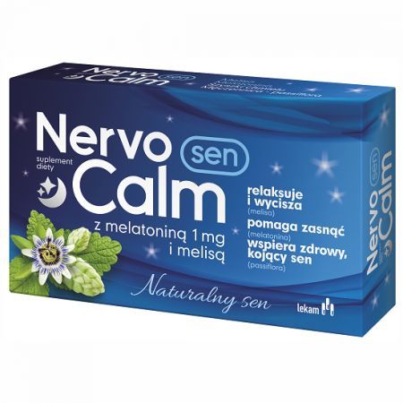 NervoCalm Sen z melatoniną 1 mg i melisą