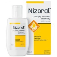 Nizoral, 0,02 g/g, szampon leczniczy, 100 ml
