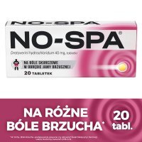 No-Spa, 40 mg, tabletki, 20 szt.