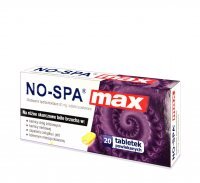 No-Spa MAX, 80 mg, tabletki powlekane, 20 szt.