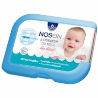 NOSON Aspirator do nosa dla dzieci + 4 wym