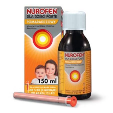 Nurofen dla dzieci Forte pomarańczowy 150ml