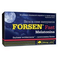 Olimp Forsen Fast Melatonina, tabletki, 30 szt.