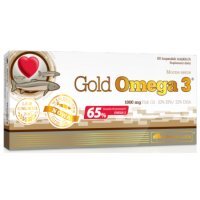 Olimp Gold Omega 3, 65% kwasów tłuszczowych, kapsułki miękkie, 60 szt.