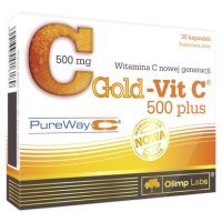 Olimp Gold-Vit C 500 Plus Pure Way, kapsułki, 30 szt.
