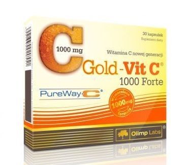 Olimp Gold Witamina C Forte, 1000 mg, kapsułki, 30 szt.