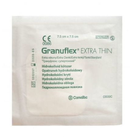 Opatr.hydrokol. GRANUFLEX Extra Thin 7.5x7