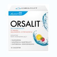Orsalit dla dorosłych o smaku malinowo-cytrynowym 10 saszetek
