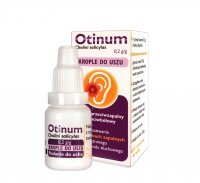 Otinum 0,2 g/ 1 g krople do uszu 10 g