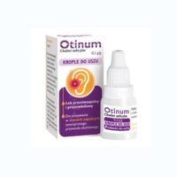 Otinum, 0,2 g/g, krople do uszu, 10 g (import równoległy, Delfarma)