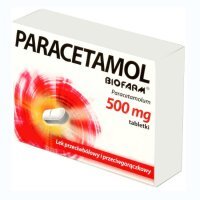 Paracetamol Biofarm 0,5 g 10 tabl.