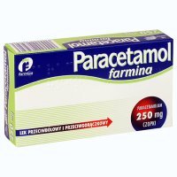 Paracetamol Farmina, 250 mg, czopki doodbytnicze, 10 szt.