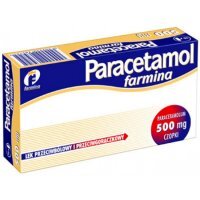Paracetamol Farmina, 500 mg, czopki doodbytnicze, 10 szt.