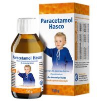 Paracetamol Hasco o smaku pomarańczowym 150g