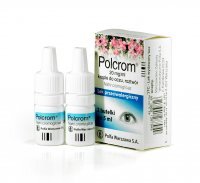 Polcrom, 20 mg/ 1 ml, krople do oczu, 10 ml