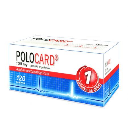 Polocard 150 mg 120 tabletek