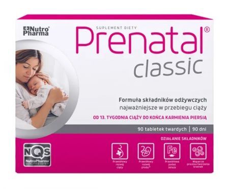 Prenatal Classic, kapsułki, 90 szt.