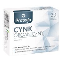 Protego Cynk Organiczny, tabletki powlekane, 30 szt.