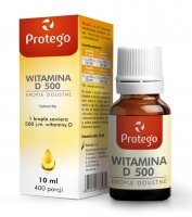 Protego, witamina D500, krople, 10 ml