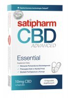 Satipharm CBD Advanced Essential, kapsułki dojelitowe, 15 szt.