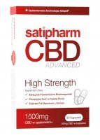 Satipharm CBD Advanced High Strength, kapsułki dojelitowe, 30 szt.