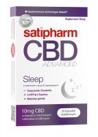Satipharm CBD Advanced Sleep, kapsułki dojelitowe, 30 szt.