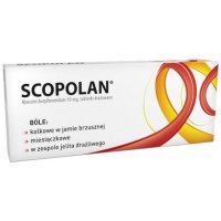 Scopolan, 0,01 g, tabletki drażowane, 10 szt.