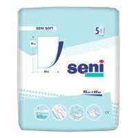 SENI Soft, podkłady higieniczne, 60 cm x 90 cm, 5 szt.