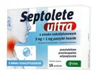 Septolete Ultra 3 mg + 1 mg, 16 pastylek twardych