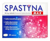 Spastyna MAX, 80 mg, tabletki, 20 szt.