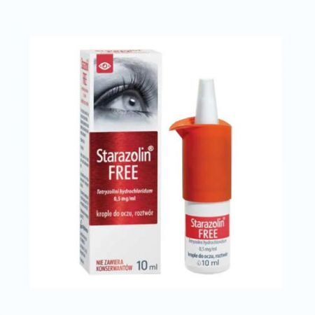 Starazolin Free, 0.5 mg, krople do oczu, 10 ml