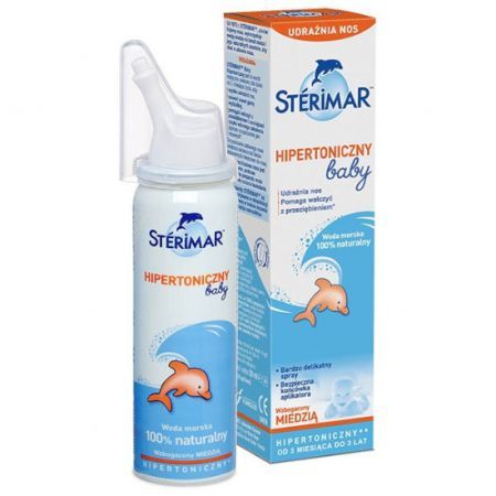 Sterimar Baby Spray hipertoniczny z miedzią 50 ml