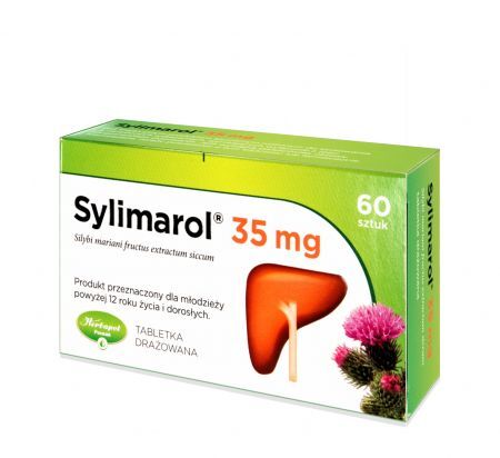 Sylimarol 35 mg, tabletki drażowane, 60 szt.