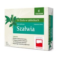 Szałwia, tabletki, 30 szt.