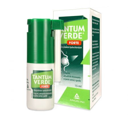Tantum Verde Forte 3 mg /ml aerozol doustny 15 ml