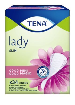 Tena Lady Slim Mini Magic, wkładki urologiczne, 34 szt.
