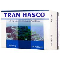 Tran Hasco, 500 mg, kapsułki miękkie, 60 szt.