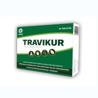 Travikur, tabletki powlekane, 20 szt. DATA WAŻNOŚCI 31.08.2022
