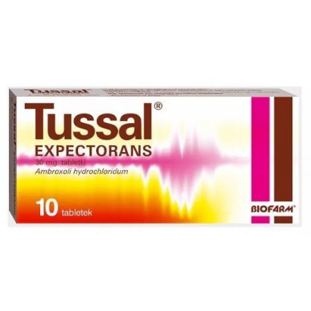 Tussal Expectorans 30 mg x 10 tabletek