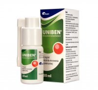 Uniben, 1,5 mg/ml, aerozol do stosowania w jamie ustnej, 30 ml