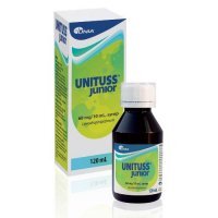 Unituss Junior syrop 0,06 g/10ml 120 ml