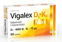 Vigalex D3 + K2 Max, tabletki, 60 szt.