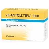 Vigantoletten 1000, witamina D3 tabletki, 90 szt.