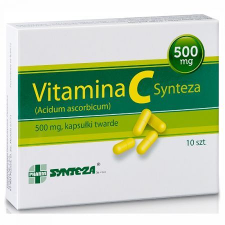 Vitamina C Synteza kaps.twarde 0,5g 10kaps