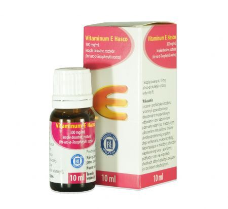 Vitaminum E Hasco 0,3g/ml, krople doustne, 10 ml