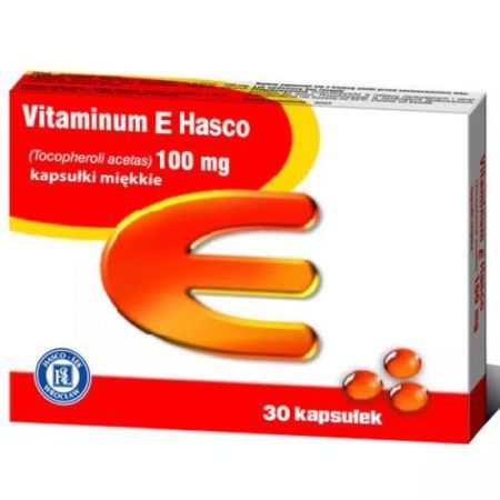 Vitaminum E Hasco 100 mg 30 kapsułek