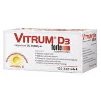 Vitrum D3 Forte 2000 j.m., kapsułki, 120 szt.