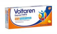 Voltaren Express Forte, 25 mg, kapsułki, 20 szt.
